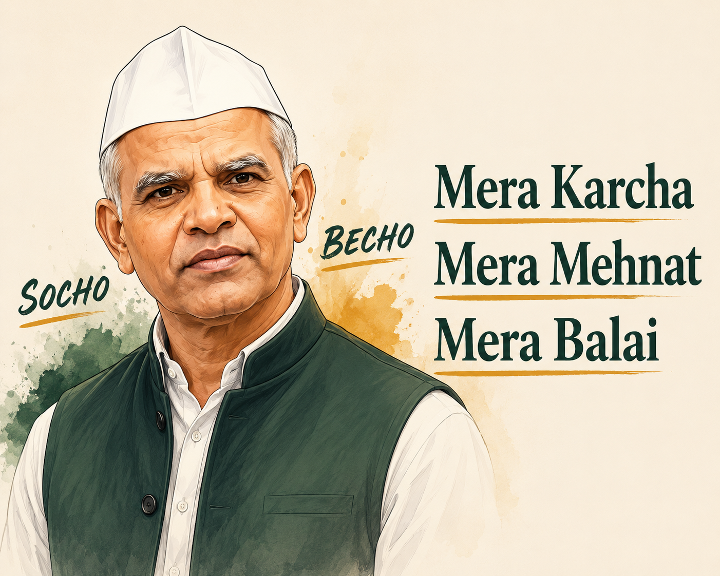 Prof. T. Prasad (Mandi Sir) — Mera Karcha, Mera Mehnat, Mera Balai